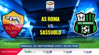 Live Streaming AS Roma vs Sassuolo