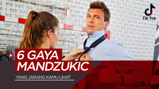 VIDEO TikTok Bola.com: 6 Gaya Striker Anyar AC Milan, Mario Mandzukic yang Mungkin Kamu Jarang Lihat