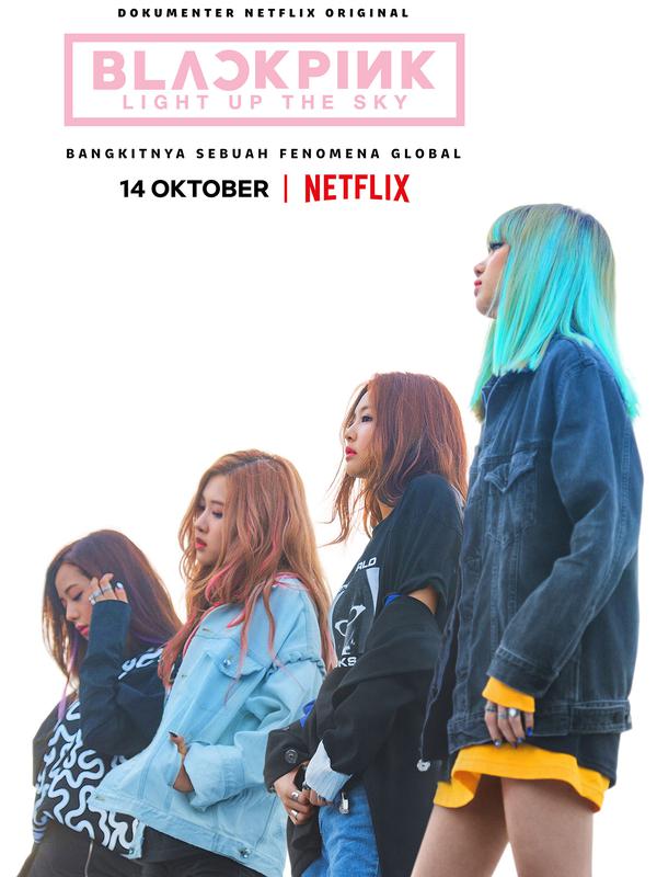 BLACKPINK: Light Up The Sky tayang 14 Oktober 2020 di Netflix. (Foto: Netflix)