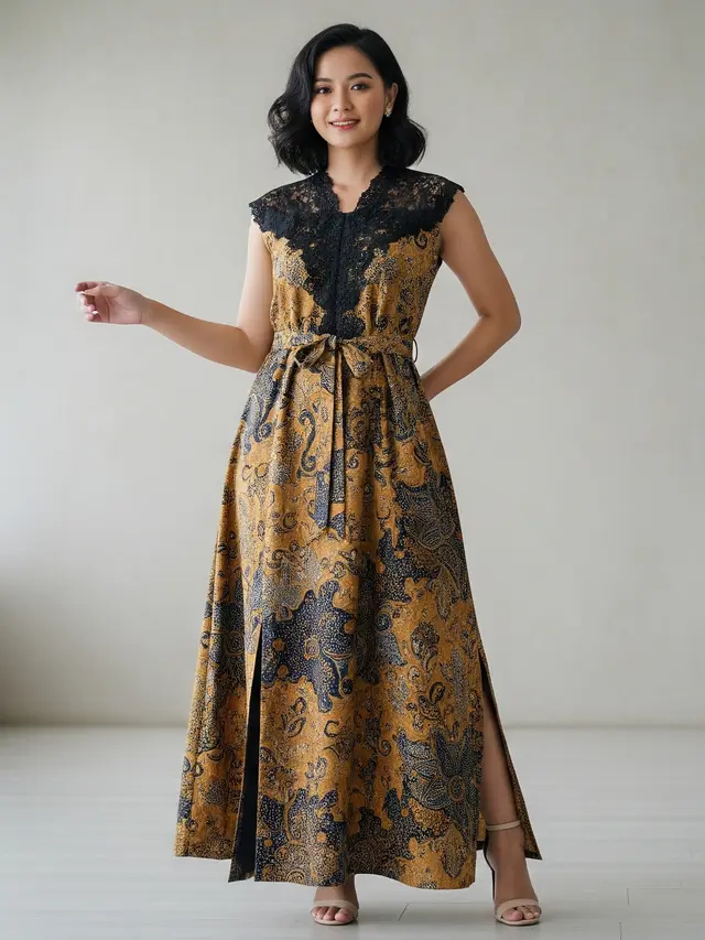 Rekomendasi Model Dress Batik untuk Anak Muda/Ilustrasi oleh AI
