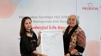 Prudential Indonesia mendapatkan sertifikasi ISO 37001:2016. (Liputan6.com/ ist)