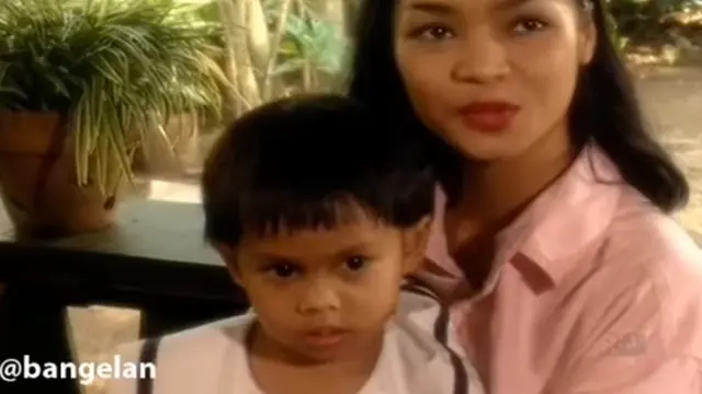 Raka Widyarma saat bermain di Si Doel Anak Sekolahan

