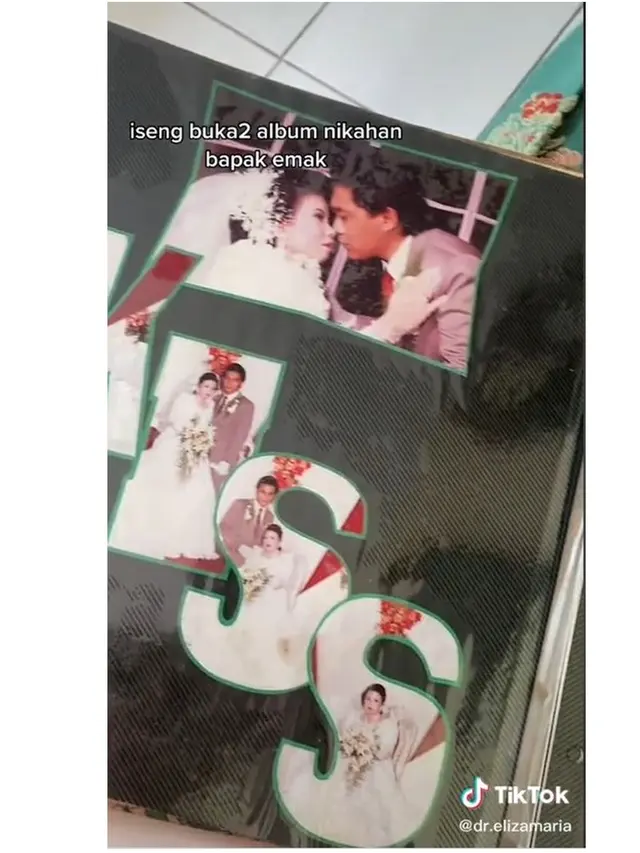 6 Potret Jadul Album Pernikahan Orangtua 30 Tahun Lalu, Editannya Bikin Salfok