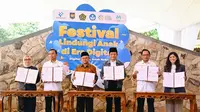 Enam Menteri Prabowo Teken Komitmen Perlindungan Anak di Ruang Digital