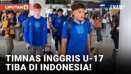 VIDEO: Skuad Timnas Inggris untuk Piala Dunia U-17 2023 Tiba di Indonesia