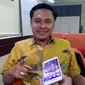 Ketua DPD Partai Golkar Surabaya, Arif Fathoni. (Dian Kurniawan/Liputan6.com)