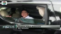 Ibu Negara, Iriana Joko Widodo mengecek kesiapan Gedung Graha Saba Buana, yang akan menjadi lokasi pernikahan Kahiyang-Bobby.