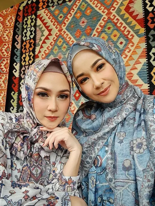 Jihan Fahira dan Diah Permatasari (Instagram/arohali)