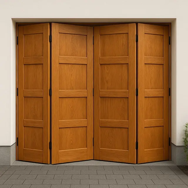 Model Pintu Garasi Rumah Terbaru yang Fungsional dan Estetik/AI