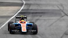 Pebalap Manor Racing asal Indonesia, Rio Haryanto, berhasil finis posisi ke-19 F1 GP Kanada di Sirkuit Gilles Villeneuve, Kanada, Senin (13/6/2016) dini hari WIB. Sementara itu Lewis Hamilton menjadi juara. (AFP/Getty Images/Mark Thompson)