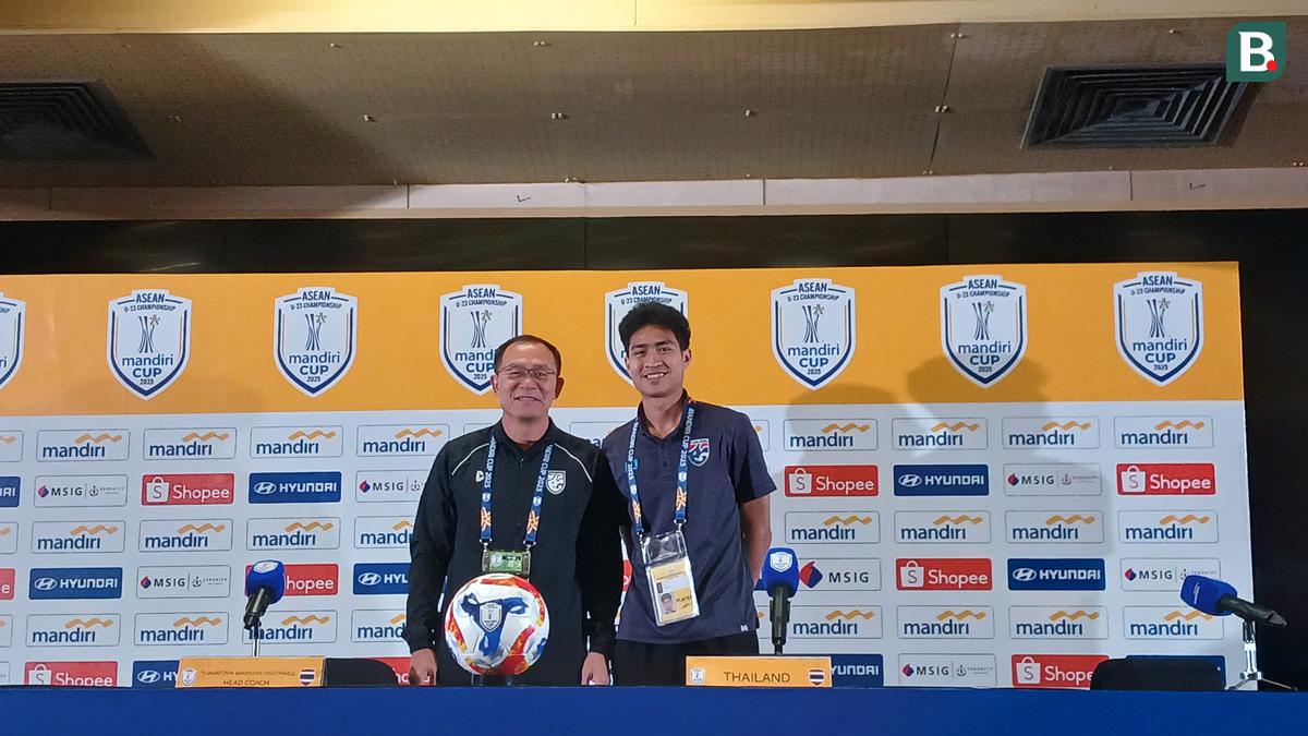 Pelatih Timnas Thailand U-23 Peringatkan Pemainnya: Harus Bisa Hadapi Tekanan Suporter Timnas Indonesia U-23