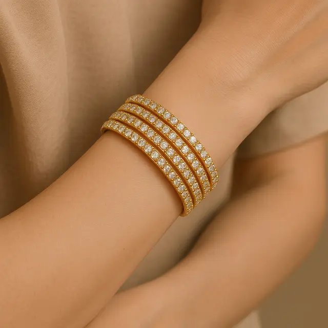 Model Gelang Keroncong 24 Karat 5 Gram