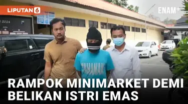 Demi Belikan Istri Perhiasan Emas, Pria di Pemalang Nekat Rampok Minimarket