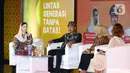 Diskusi tersebut bertemakan Jitu membawa UMKM daerah mendunia. (Liputan6.com/Angga Yuniar)