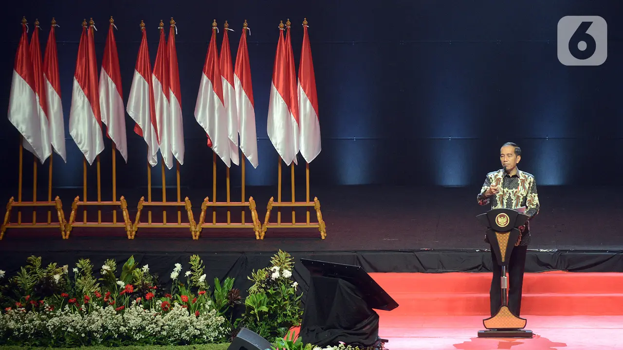 Presiden Jokowi Hadiri Rakornas Indonesia Maju