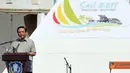 Citizen6, Sulawesi Tenggara: Menko Kesra, Agung Laksono menyampaikan amanat pada lauching Sail Wakatobi-Belitong di di Wang-Wangi, Kabupaten Wakatobi, Provinsi Sulawesi Tenggara. (Pengirim: Efrimal Bahri)