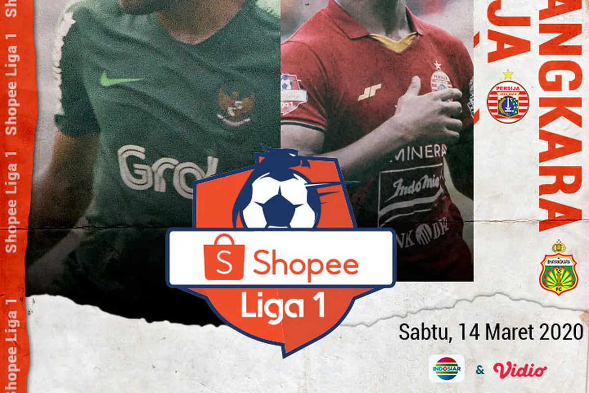 Shopee Liga 1 - Bhayangkara FC Vs Persija Jakarta - Duel Pemain