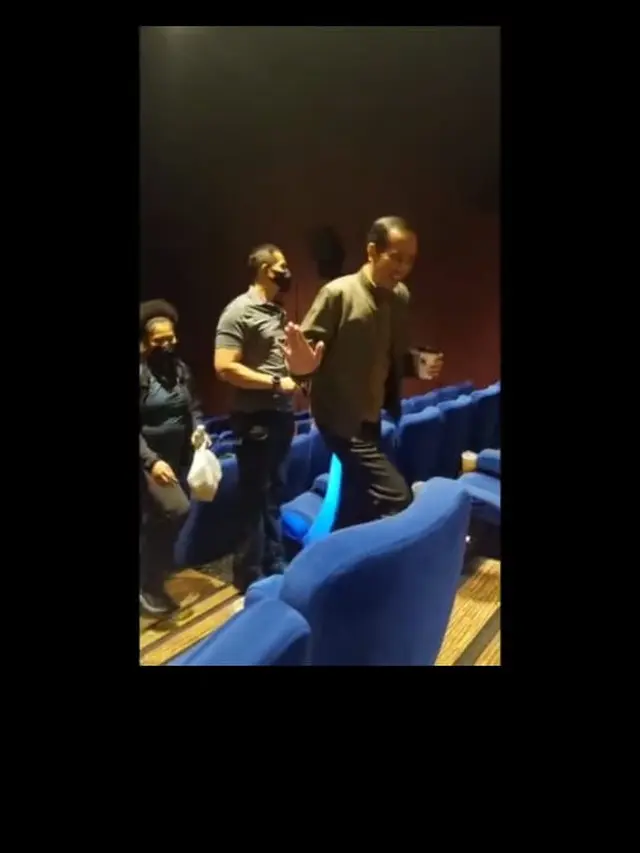 Momen Jokowi Nonton Fast X di Bioskop Bogor. (Dok. Istimewa)
