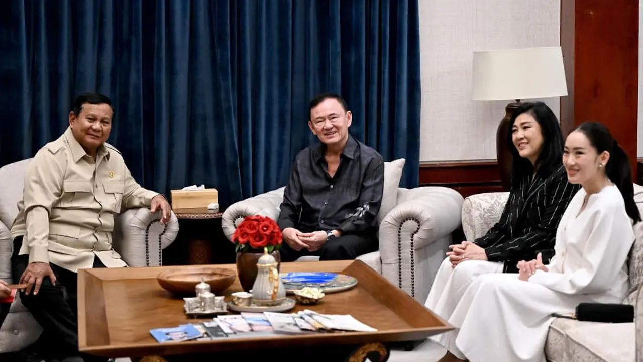 Prabowo Bertemu Thaksin Shinawatra, Seskab Teddy: Bahas Dinamika Global