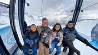 Liburan Krisdayanti dan keluarga ke Swiss (Sumber: Instagram/krisdayantilemos)