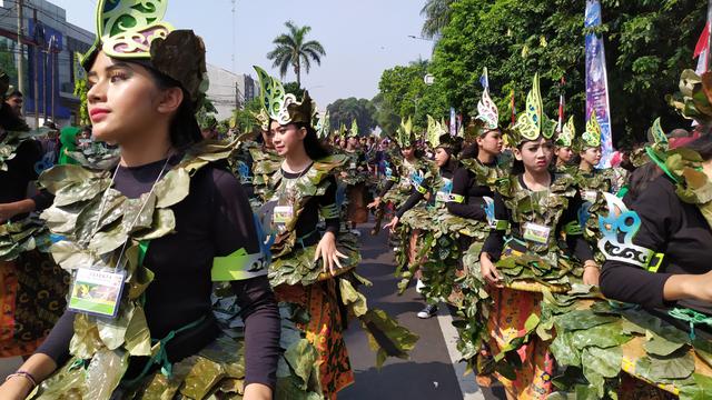 Helaran Seni Budaya Nusantara di Kota Bogor