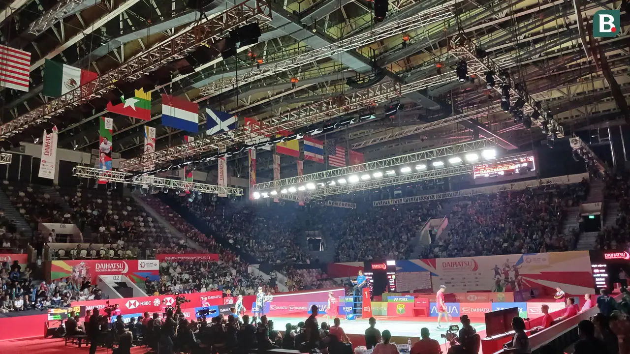 Semifinal Indonesia Masters 2024 di Istora Gelora Bung Karno, Jakarta