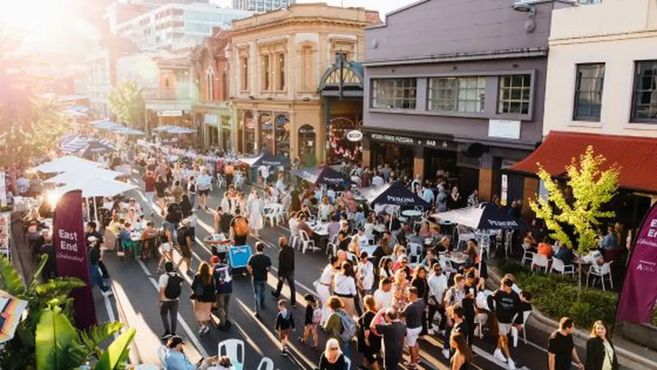 Foto salah satu festival besar di Adelaide, Australia