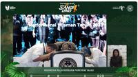 Jumlah Wisman 2023 Lampaui Target, Sandiaga Uno Ajak Sujud Syukur dan Naikkan Target Kunjungan di 2024.&nbsp; (Liputan6.com/Henry)