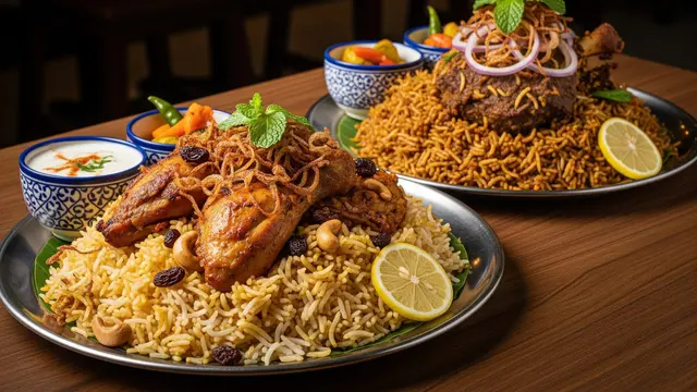 Resep Nasi Briyani Ayam dan Kambing