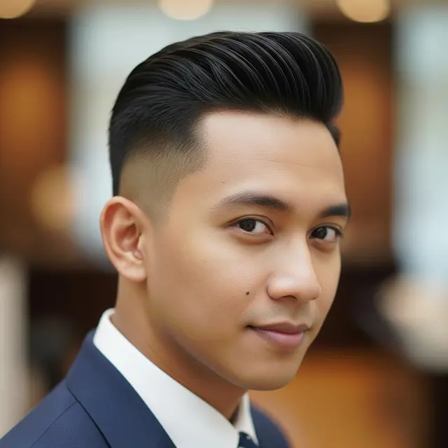 Model Rambut Pria Undercut Panjang Atas
