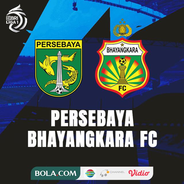 BRI Liga 1 - Persebaya Surabaya Vs Bhayangkara FC