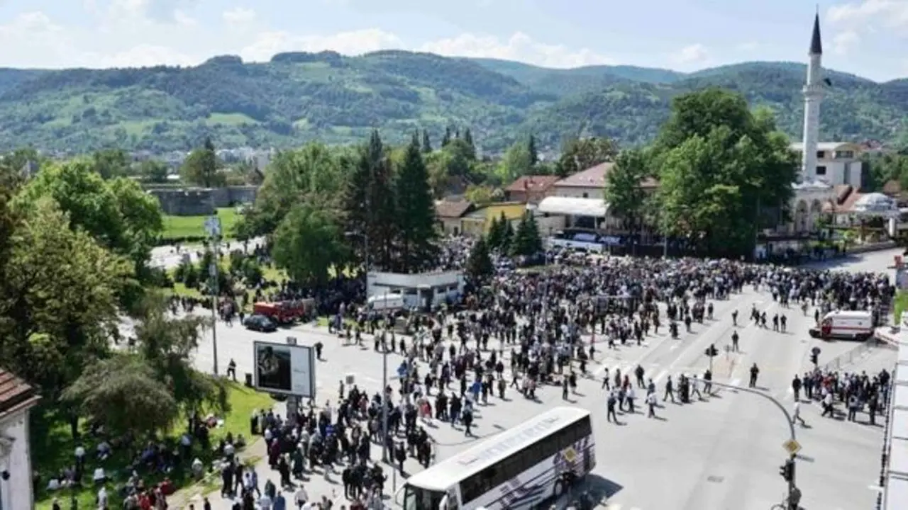 Masjid Ferhadija di Banja Luka, Bosnia kembali dibuka