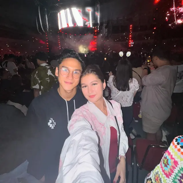 Potret 6 Artis Nonton Konser Ed Sheeran di Jakarta, Nyanyi Bareng Penyanyi Favorit