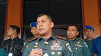 Komandan Resor Militer (Danrem) 064/Maulana Yusuf, Brigjen TNI Andrian Susanto. (Senin, 21/04/2025). (Yandhi Deslatama/Liputan6.com).