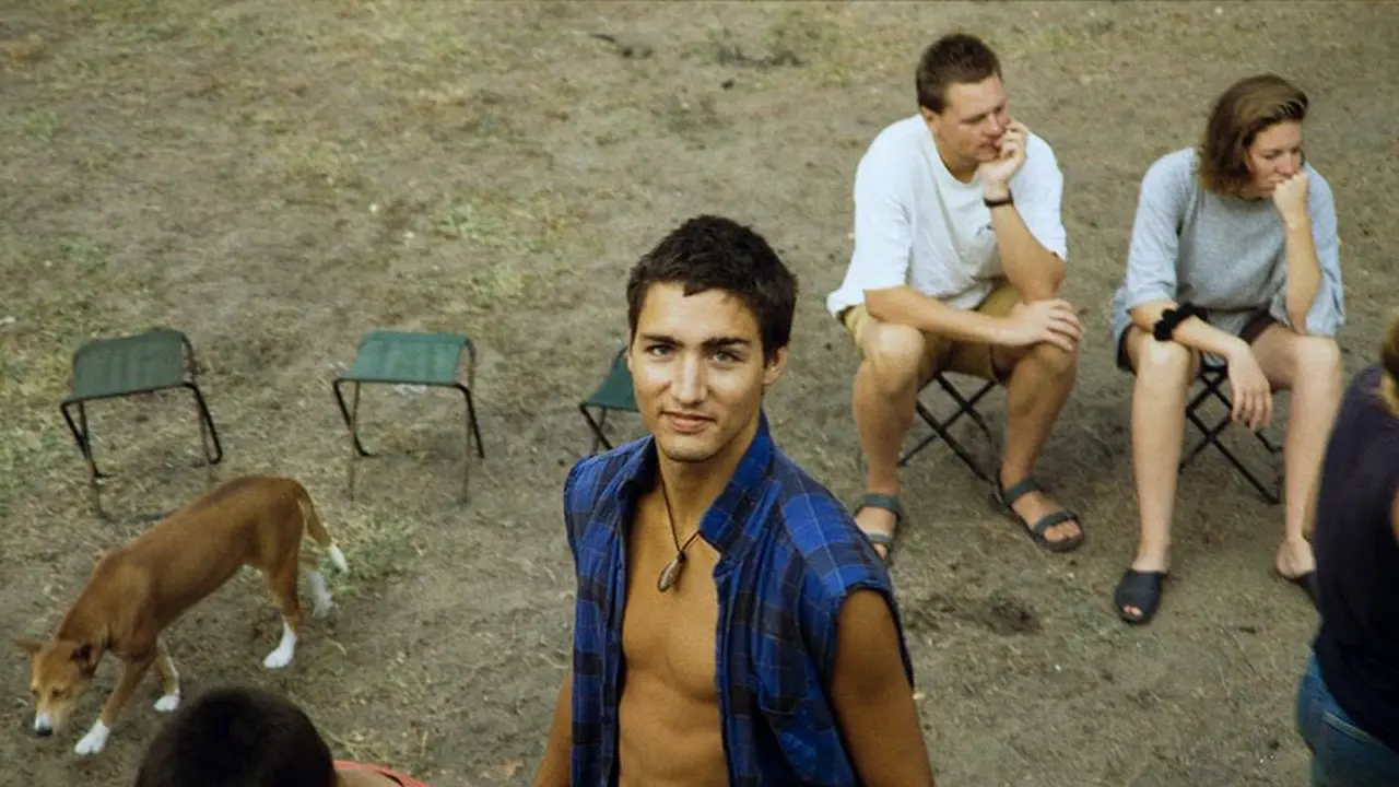 Justin Trudeau sewaktu muda