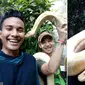 Menegangkan, Selfie dengan Ular Piton Albino di Selfie Yuk