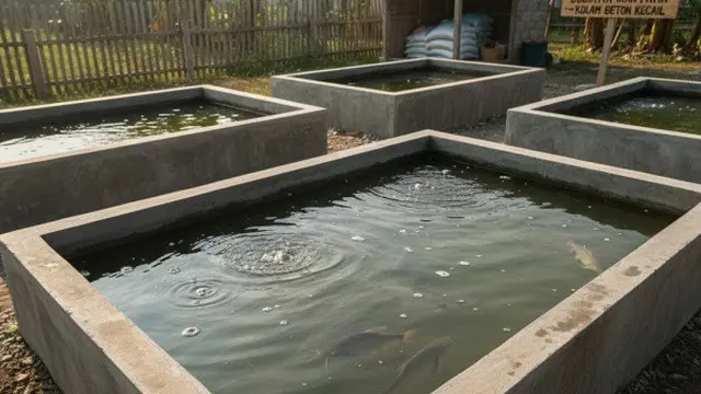 Konsep Budidaya Ikan Patin di Tanah Kering (Ilustrasi: Gemini AI)