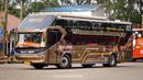 Laksana Legacy SR3 Suites Class yang kerap kali dijadikan armada khusus kelas 'sleeper bus' dengan kursi yang bisa menjadi tempat tidur. (Source: Instagram/@maulana.jpeg)