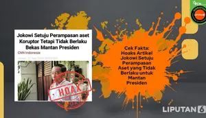 Deretan Hoaks Iringi RUU Perampasan Aset, Simak Faktanya
