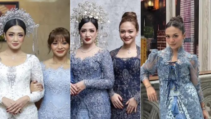 Amel Carla kenakan kebaya saat Tunangan hingga Resepsi Pernikahan sang Kakak