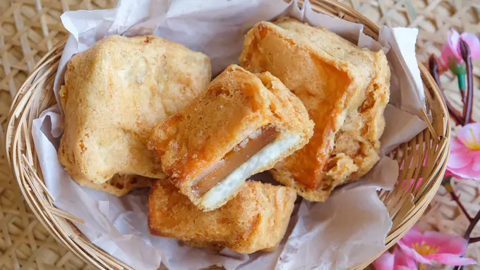 sandwich kue keranjang nian gao