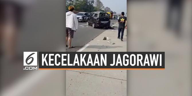 VIDEO: Detik-Detik Kecelakaan Maut di Tol Jagorawi, 3 Tewas