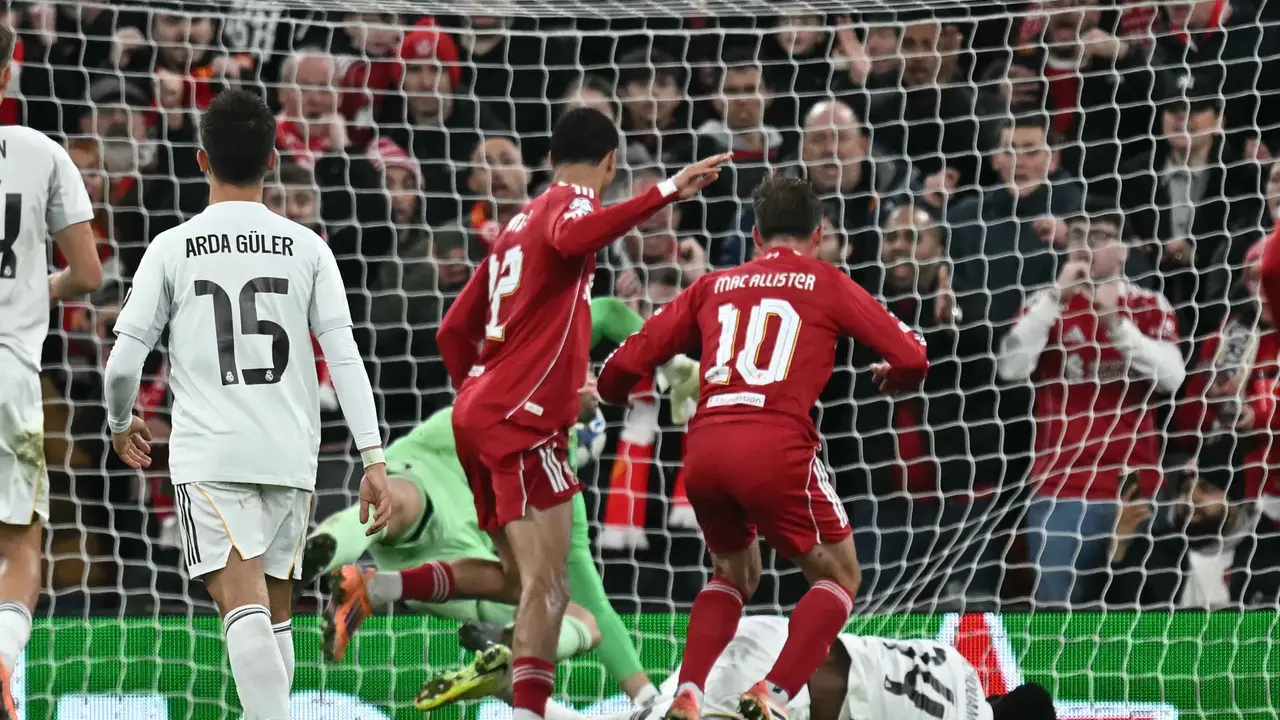 Alexis Mac Allister Beri Kemenangan Penting Liverpool di Anfield