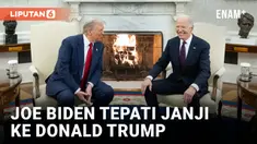 Joe Biden Tepati Janji akan Hadir dalam Pelantikan Presiden AS Donald Trump