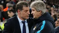 West Ham Vs City Seri, Bilic dan Pellegrini Kecewa
