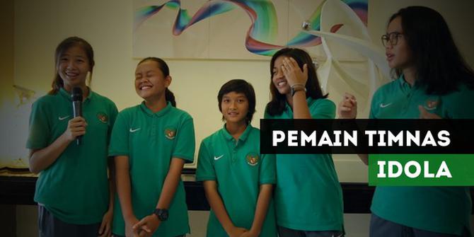 VIDEO: Pemain Timnas Indonesia yang Menginspirasi Pemain Timnas Putri U-16
