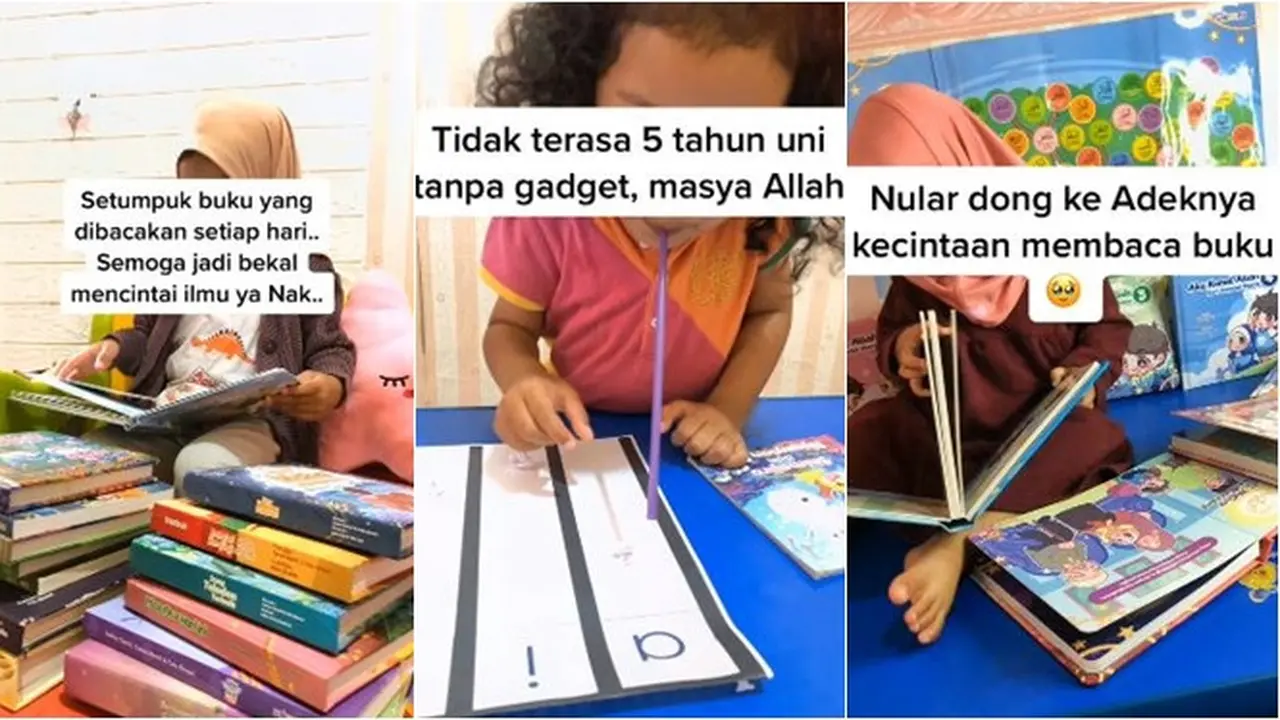 Viral Didikan Ibu pada Sang Anak Tanpa Gadget Selama 5 Tahun, Tuai Pujian