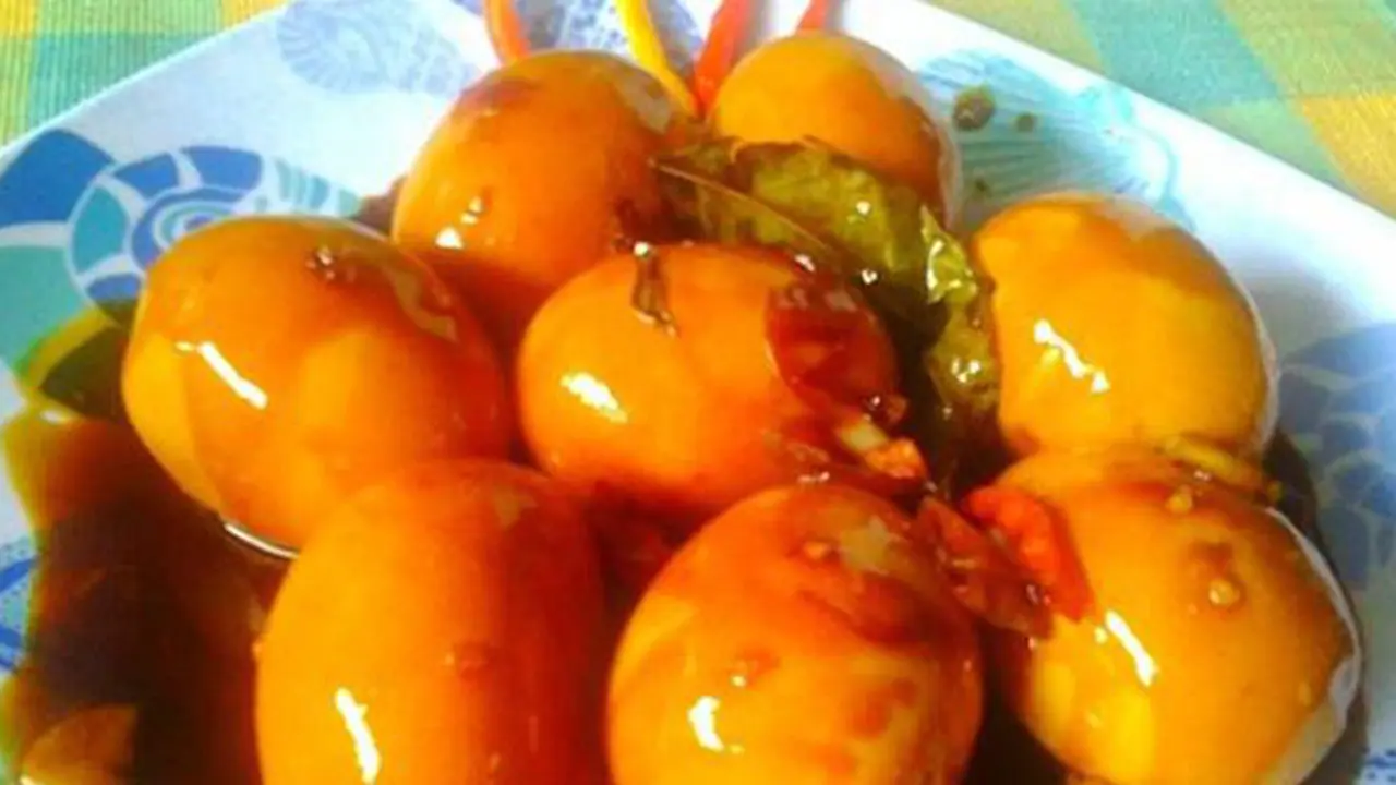 Telur bumbu saus tiram./Copyright cookpad.com/Ricka Erlyani
