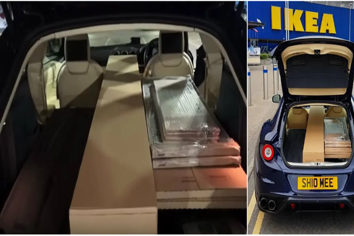 Multifungsi, Bagasi Ferrari FF Bisa Angkut Furnitur
