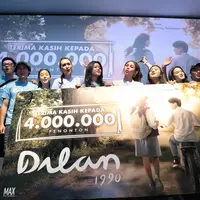 Syukuran film Dilan (Adrian Putra/bintang.com)